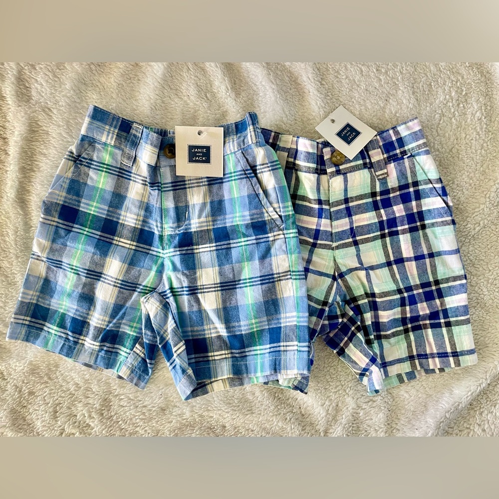 Janie and Jack boys shorts set